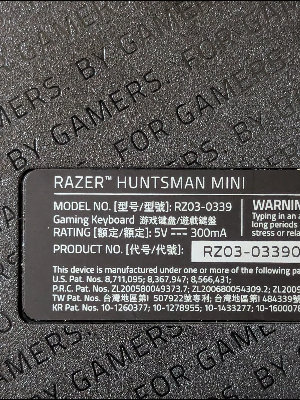 Razer Black Compact RGB Tenkeyless Mechanical Keyboard